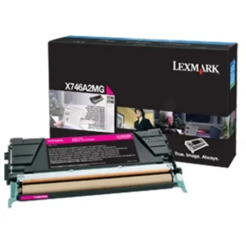 Lexmark X746A3MG - Toner magenta do Lexmark X-746, X-748